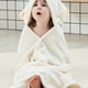 thumbnail image 1 of Girls Bath Towel Hooded Cloak Animal Ears Bath Quick Drying Bathrobe Soft Cute Children's Bathrobe Baby Kids Clothes, 1 of 3