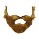 thumbnail image 1 of Disfraz De Barba Falsa Barba Realista De Halloween Bigotes Falsos Cosplay Vestir Marrón, 1 of 3