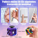 thumbnail image 2 of Fidget Cube Antiestres Belug Con 6 Funciones, Juguete Estress arcoiris, 2 of 5