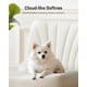 thumbnail image 5 of Silla De Cruce De Piernas Cuero Pu Giratoria Y Ajustable Beige, 5 of 7