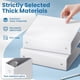 thumbnail image 4 of Binder SUNEE de 3 anillos de 2 pulgadas, 8 unidades, sin PVC, color blanco para 8.5 x 11, 4 of 7