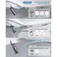 thumbnail image 3 of Bidet 500s Asiento Alargado Calefaccionado Con Secador Y Control Remoto, 3 of 9
