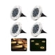 thumbnail image 3 of Pack 4 Foco Led Solar Exterior Estaca Jardín 8 Led, 3 of 5