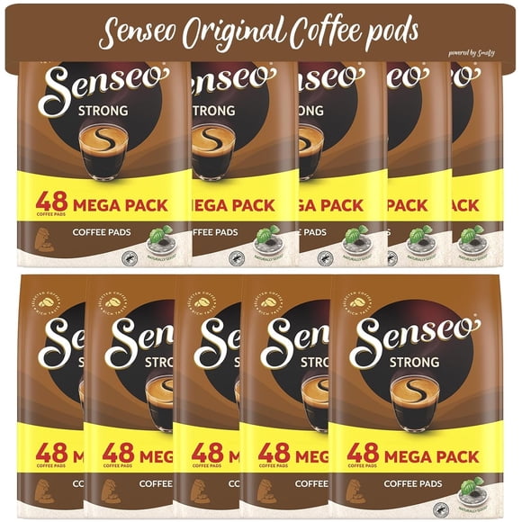 Cápsulas de café Senseo tueste oscuro intenso 480 unidades a granel