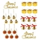 thumbnail image 1 of 26 unids set surtido bolas de navidad árbol de navidad colgando adornos decoración, 1 of 5