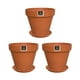thumbnail image 2 of Set de 3 Maceta Kony 19cm Terracota y sus platos, 2 of 3