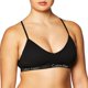 thumbnail image 1 of Bralette Calvin Klein Motive de algodón ligeramente forrado negro, 1 of 3