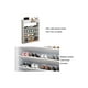 thumbnail image 2 of Organizador De Zapatos Horizontal Color Blanco, 2 of 4