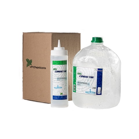Vp Chemicals - Gel Conductor Ultrasonido Incoloro 5 Litros + Dispensador