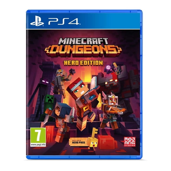 Videojuego Mojang Minecraft Dungeons Hero Edition PS4