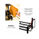 thumbnail image 3 of Rack Organizador Especiero Multiuso Cocina 3 Niveles Grande Negro, 3 of 3