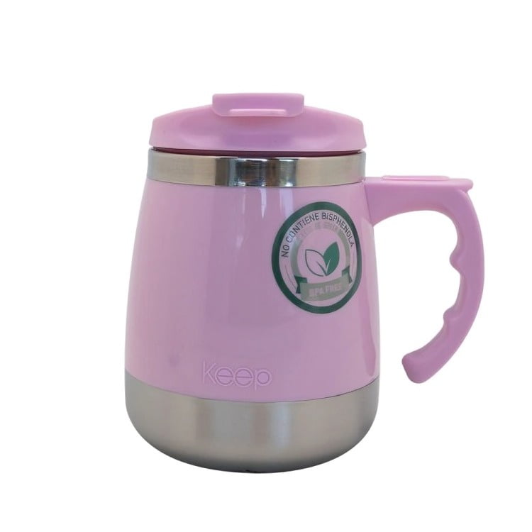 Mug Termo Keep Outdoor 400 Ml Rosa