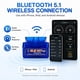 thumbnail image 4 of Escáner OBD2 ViaBecs Bluetooth 5.1 Lector de Códigos para Automóvil, 4 of 6