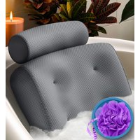 Almohada De Baño Everlasting Comfort, Lujosa, Con Soporte Para Cabeza, Cuello Y Espalda