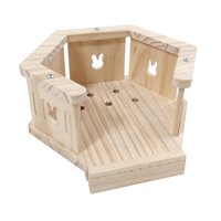 Ioensy - Casa De Conejo, Cueva, Accesorios, Escondite Para Hámster, Para Animales Pequeños, Estilo Conejo Y Hurón C