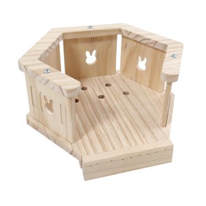 Ioensy - Casa De Conejo, Cueva, Accesorios, Escondite Para Hámster, Para Animales Pequeños, Estilo Conejo Y Hurón C