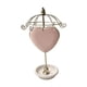 thumbnail image 3 of Cabecillo para soporte de soporte de colegio decoración giratoria para el hogar de joyería simple soporte de joyería para aros de aro de los anillos rosa, 3 of 5