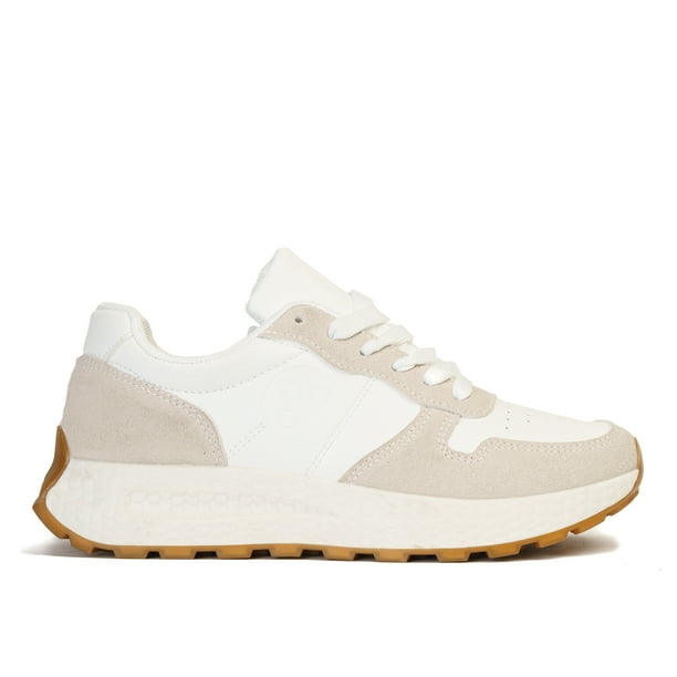Zapatilla Mujer Beige Tabia Chinitown