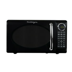 Horno Microondas Nostalgia Retro 20L 700W Con Plato Giratorio De Vidrio