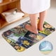 thumbnail image 4 of Jude Bellingham Juego de 3 alfombras de baño de coral fleece: tapete de baño + alfombra de inodoro en forma de U + funda de tapa de inodoro en forma de O, 4 of 6