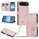 thumbnail image 1 of Funda Cartera Trébol para iPhone Air con Ranuras Tarjetas y Carga Inalámbrica Rosa, 1 of 6
