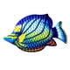 thumbnail image 3 of Fish Decor Estatua Decoración De Pared Para Baño Balcón Oficina Azul, 3 of 3