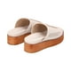 thumbnail image 5 of Sandalia Mujer Beige Plataforma Kika Police, 5 of 6