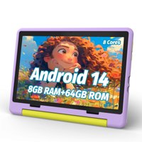 Tablet Urao Kids Android 14 De 10 Pulgadas, 64 Gb, 1 Tb, Ampliable