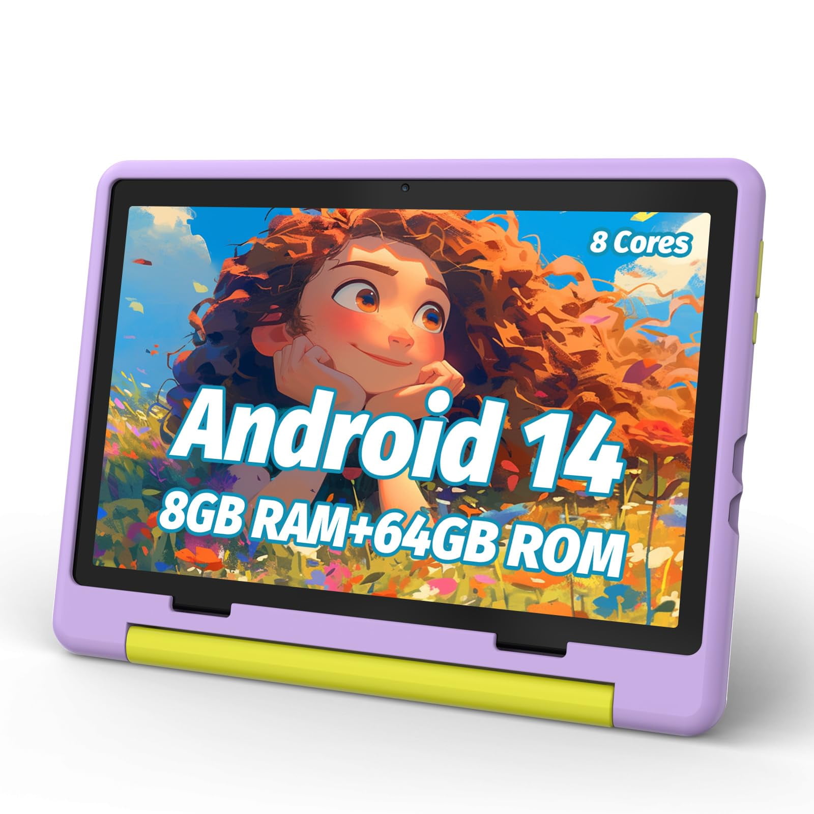 Tablet Urao Kids Android 14 De 10 Pulgadas, 64 Gb, 1 Tb, Ampliable