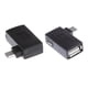 thumbnail image 1 of Adaptador De Host Micro USB 2.0 OTG De ángulo De 90 Grados De 2 Piezas Con Alimentación USB, 1 of 4