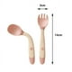 thumbnail image 5 of Set de Cuchara y Tenedor Flexibles Para Bebés, 5 of 5