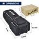 thumbnail image 5 of Bolsa de Viaje para Golf Partage 130 cm 600D Oxford - Negra, 5 of 6