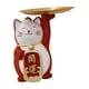 thumbnail image 2 of Estatua De Gato Con Bandeja, Adorno De Mesa, Figurita De Arte Para Decoración, Gabinete De Regalo, 2 of 3