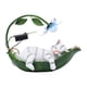 thumbnail image 1 of Animal Colgante Luz Solar Animal Estatuilla Arte Para Camino Patio Balcón Gato Blanco, 1 of 3