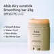 thumbnail image 2 of Barra suavizante Sunstick Abib Airy con protección solar SPF50+, 2 of 8