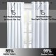 thumbnail image 5 of Cortinas RYB HOME para oscurecer habitaciones, 42 x 36 cm, blanco grisáceo, 2 paneles, 5 of 9