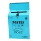 thumbnail image 3 of Creative Iron Mail / Letter / Post / Newspaper Box Box Blue_Big Letters, 3 of 5