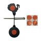 thumbnail image 1 of Restablecimiento De Accesorios De Objetivo De Caza, Entrenamiento Montado En La Pared De Metal Para Exteriores A, 1 of 4