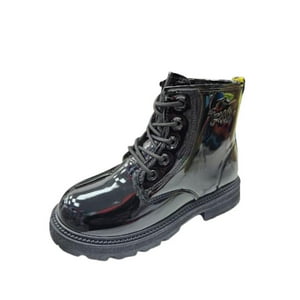 Vinnys Outlet - Bota Charol Niña Negro