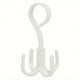 thumbnail image 3 of 1pc Belt Hanger Scarf Tie Rack Holder Hook For Closet 4-Claw Organizer 360 Degree Rotating Space Saver, 3 of 3