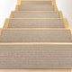 thumbnail image 1 of Alfombrillas Antideslizantes para Escaleras RIOLAND de Lino 20x76 cm Paquete de 15, 1 of 6