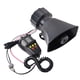 thumbnail image 2 of 12v coche camión alarma policía fuego altavoz altavoz pa sirena cuerno sistema de micrófono 100 w, 2 of 5