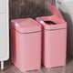 thumbnail image 1 of Bote de basura Vanpopubs de 10 l/2.7 galones con tapa automática sin contacto, rosa, 1 of 9