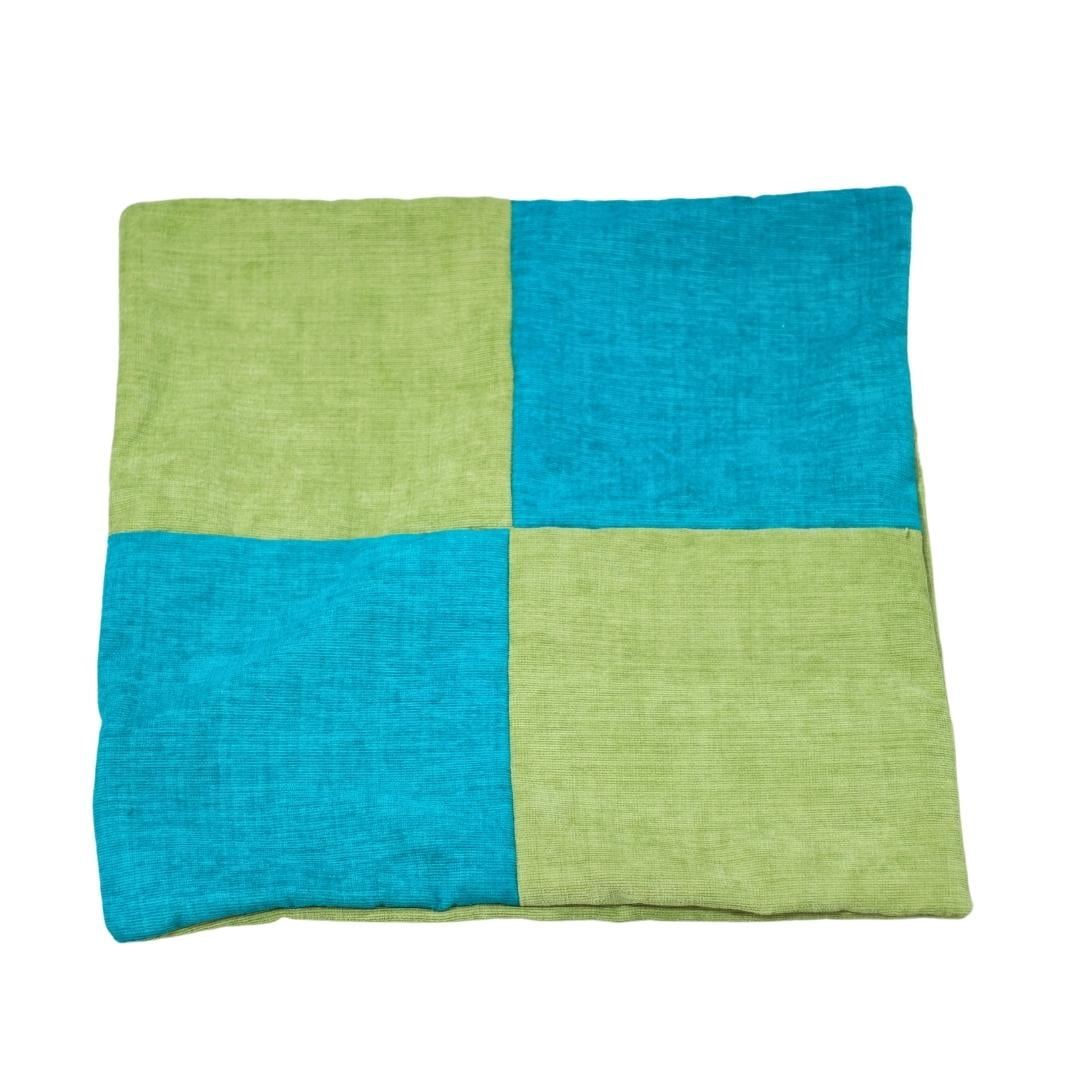Máxima Design - Funda Cojín Gabriela Verde Claro Turquesa Altea 50x50 Cm