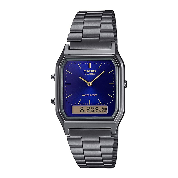 Reloj Analogo-Digital Gris Casio Aq-230Gg-2A