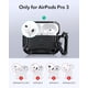 thumbnail image 2 of Funda ESR para AirPods Pro 3 2025 con tapa magnética MagSafe negra, 2 of 9