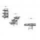 thumbnail image 2 of Organizador Carrito Plegable Multiuso Con Ruedas Blanco, 2 of 3