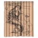 thumbnail image 1 of Cortina de ducha de sirena favorita, juego de cortina de baño con ganchos, tamaño 60 x 72 pulgadas, 1 of 3