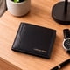 thumbnail image 1 of Billetera hombre Dante negra con monedero Carven Paris, 1 of 6