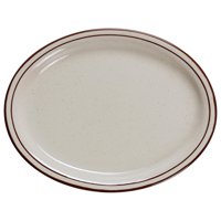 Bandeja Yanco Br-14, Marrón Moteado, 13,25 X 10,25 Cm, China (12)